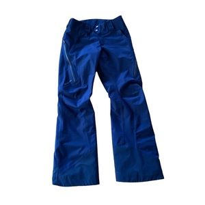 Patagonia Women's Insulated Powder Bowl Ski Snow Pants Navy size XS EUC